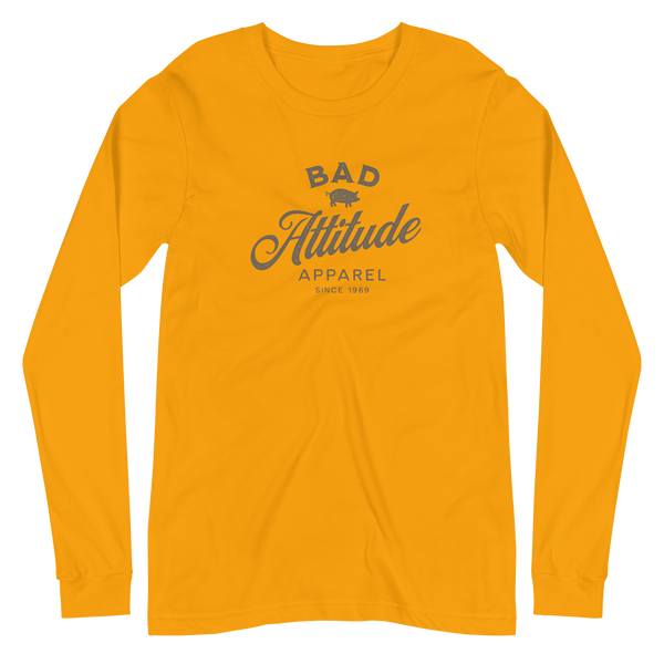 Bad Attitude Apparel Unisex Long Sleeve Tee