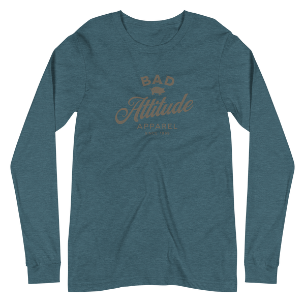 Bad Attitude Apparel Unisex Long Sleeve Tee