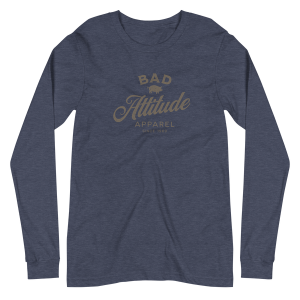 Bad Attitude Apparel Unisex Long Sleeve Tee