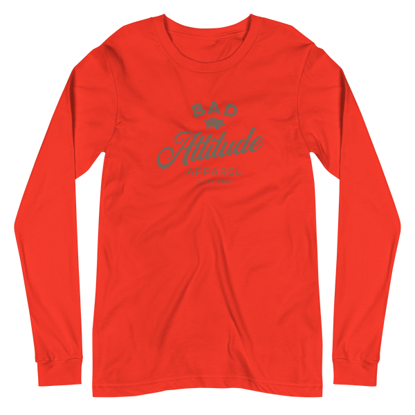 Bad Attitude Apparel Unisex Long Sleeve Tee