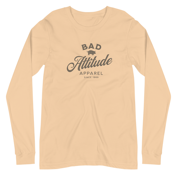 Bad Attitude Apparel Unisex Long Sleeve Tee