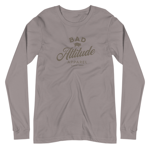 Bad Attitude Apparel Unisex Long Sleeve Tee
