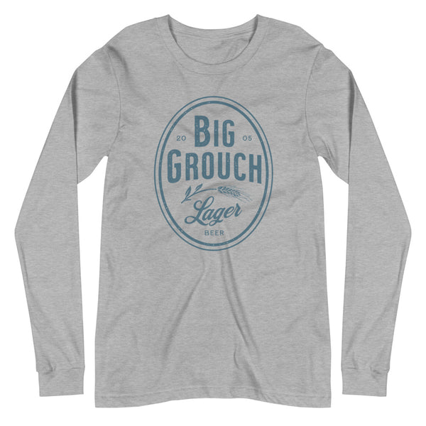 Big Grouch Lager Unisex Long Sleeve Tee