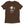 Load image into Gallery viewer, Brown Funny Grim Reaper and Coffee t-shirt from Shirty Store