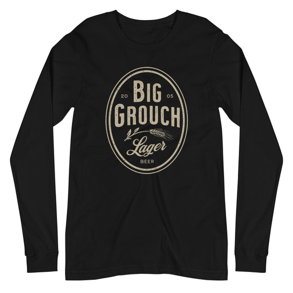 Big Grouch Lager Unisex Long Sleeve Tee