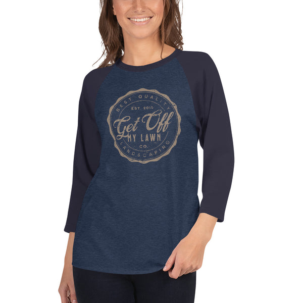 3/4 sleeve raglan shirt