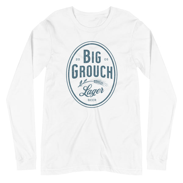 Big Grouch Lager Unisex Long Sleeve Tee