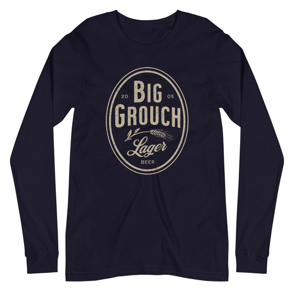 Big Grouch Lager Unisex Long Sleeve Tee