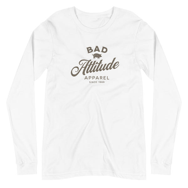 Bad Attitude Apparel Unisex Long Sleeve Tee