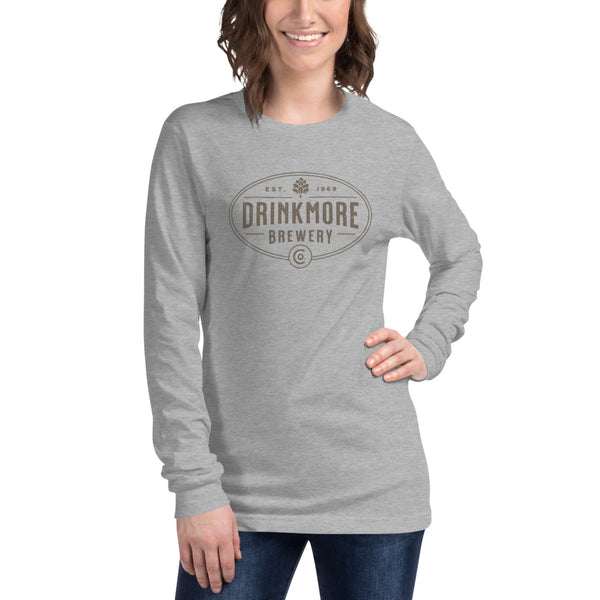 Drinkmore Brewery Unisex Long Sleeve Tee