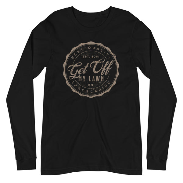 Get Off My Lawn Landscaping Unisex Long Sleeve Tee