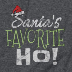 Close up of Santa's favorite Ho seatshirt with worn design.jpg