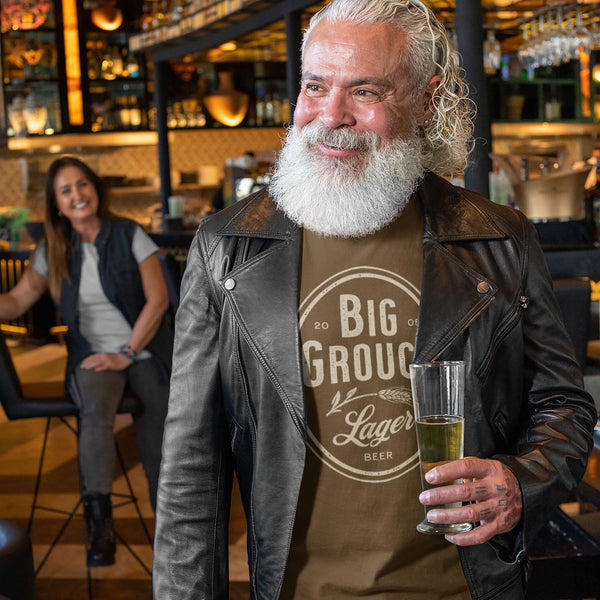 Big Grouch Lager t-shirt for men