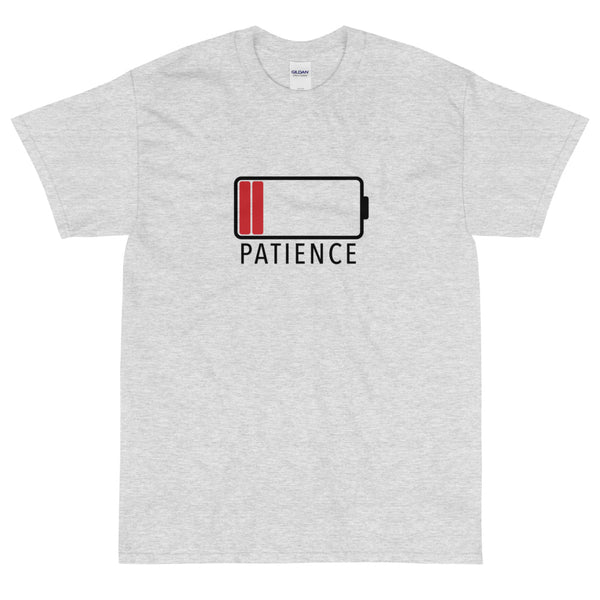 Ash Sarcastic low patience t-shirt from Shirty Store