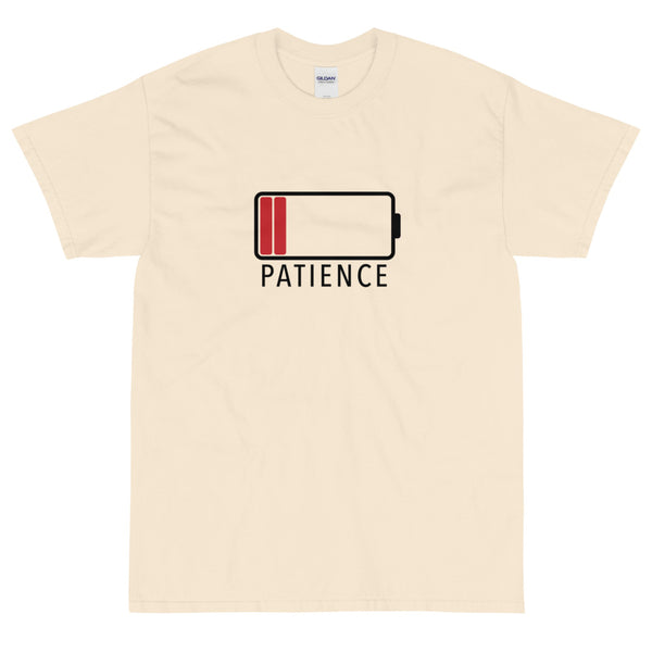 Natural Sarcastic low patience t-shirt from Shirty Store