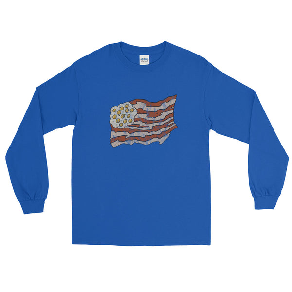 Proud to be A-bacon Men's Long Sleeve Shirt – Shirty Store