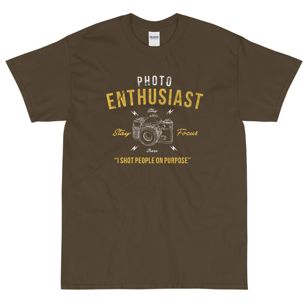 Brown Funny shirt photo enthusiast from Shirty Store