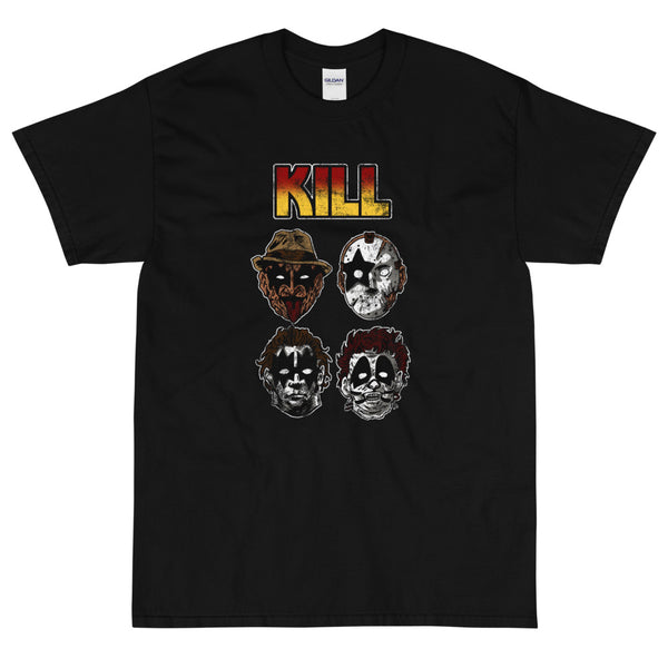 Black Funny Kill t-shirt from Shirty Store