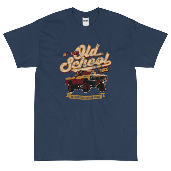 Blue vintage retro Old School Truck t-shirt from Shirty Store