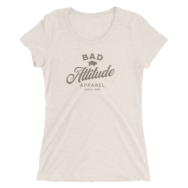 Oatmeal sarcastic Bad Attitude Apparel t-shirt from Shirty Store