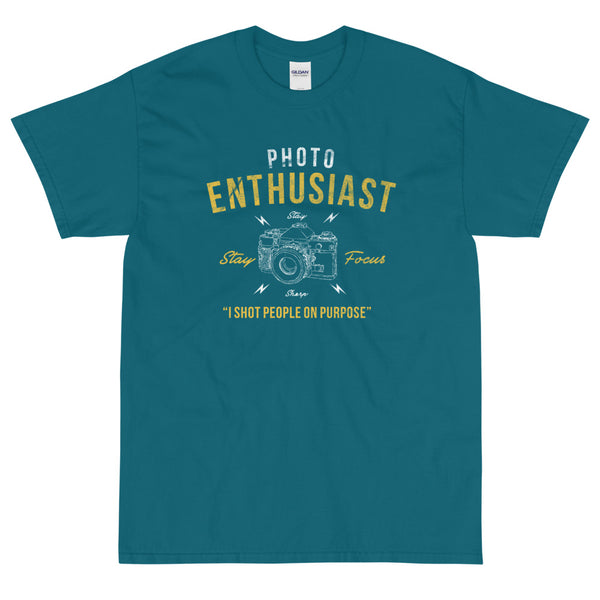 Teal Funny shirt photo enthusiast from Shirty Store