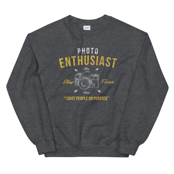 Photo enthusiast sweatshirt