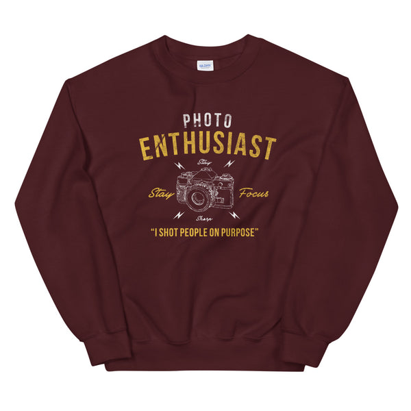 Photo enthusiast sweatshirt