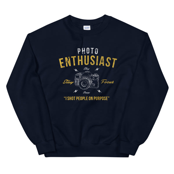 Photo enthusiast sweatshirt