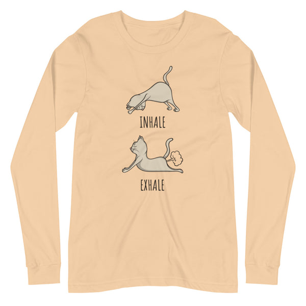 Inhale, exhale Unisex Long Sleeve Tee