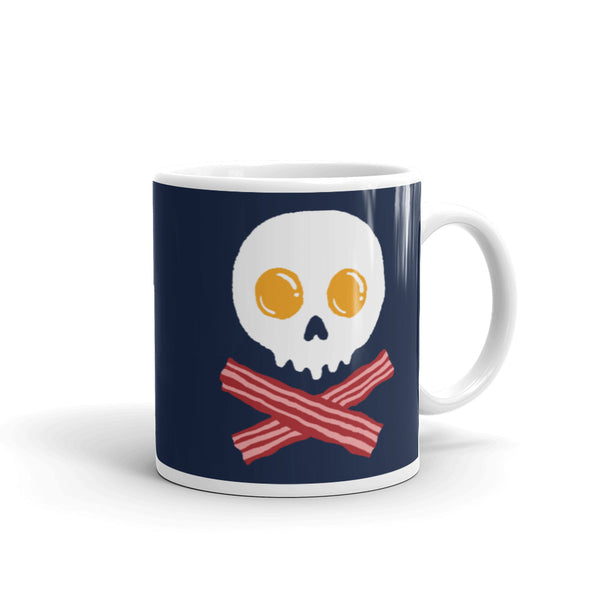 Bacon and Eggs Pirate mug