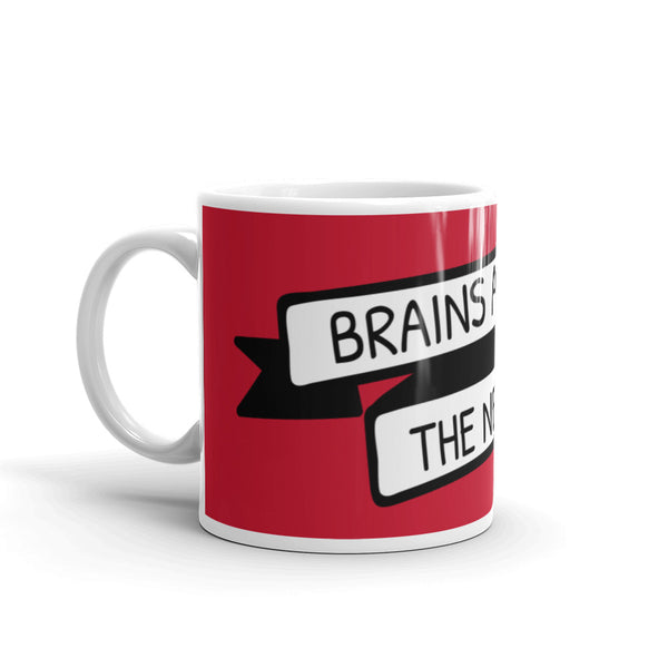 Brains Are The New Tits mug