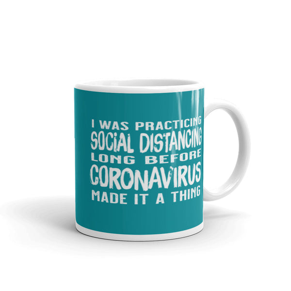 Social Distancing Long Before mug