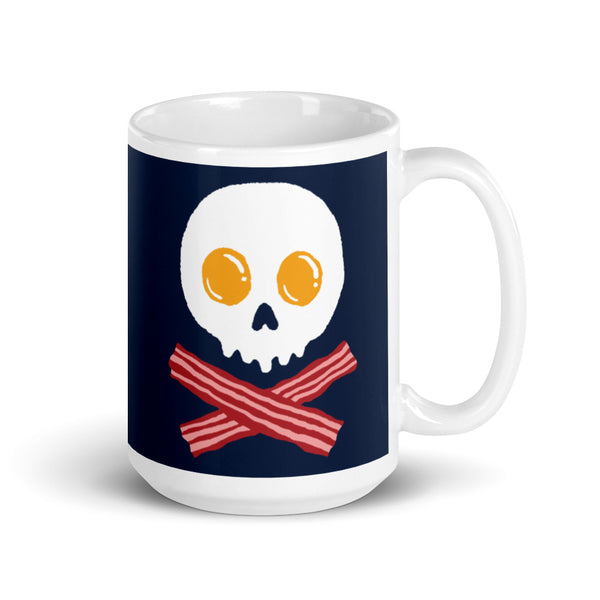 Bacon and Eggs Pirate mug