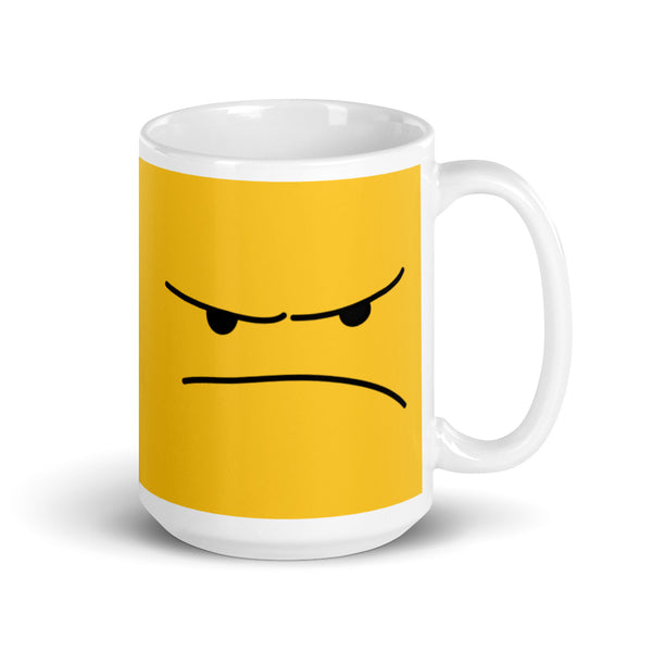 Grumpy Face mug